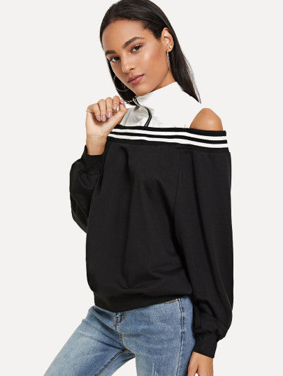 Zip Front Sweatshirt