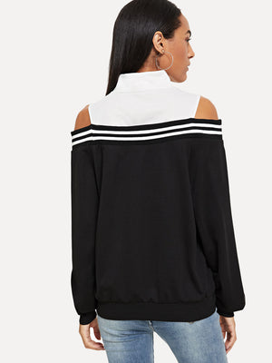 Zip Front Sweatshirt