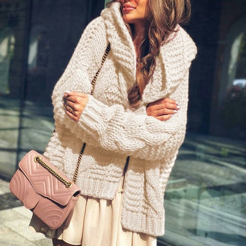 Knitted Sweater Coat