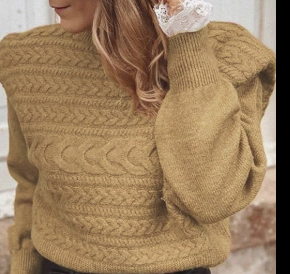 Ribbed Pullover