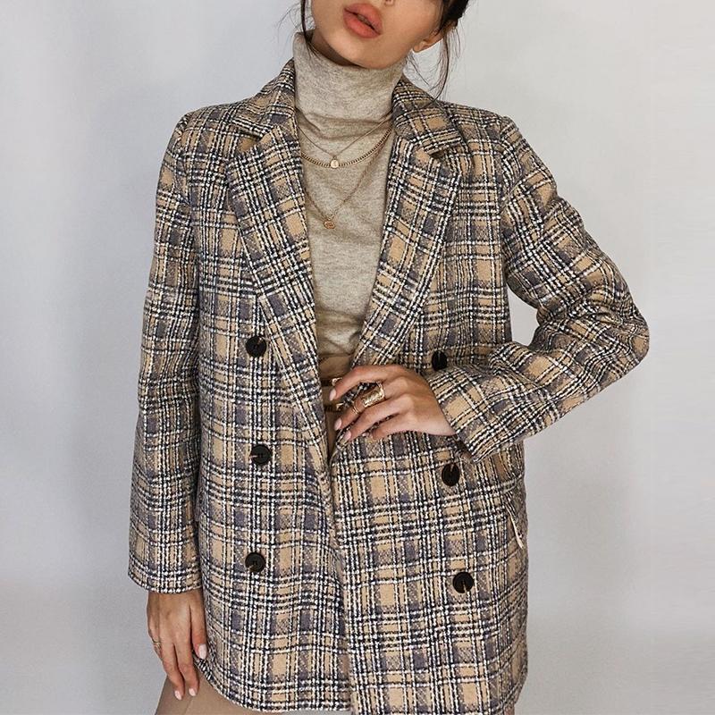 Elegant blazer coat tweed