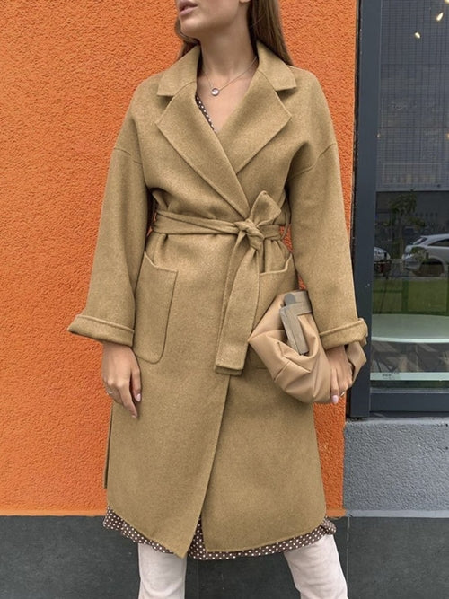 Elegant Long Blend Coat