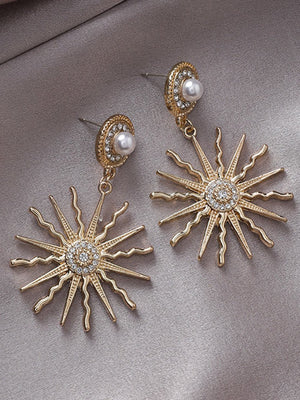 Trendy Sunflower earrings