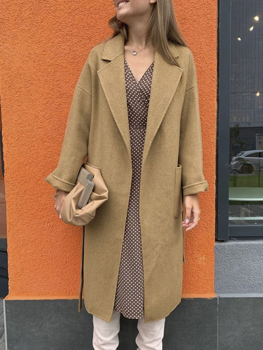 Elegant Long Blend Coat