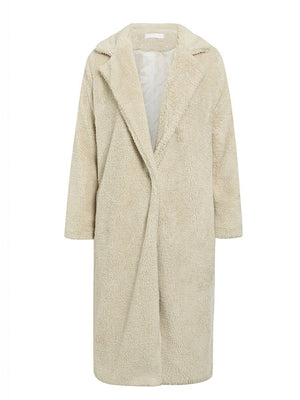 Faux Fur Long Coat