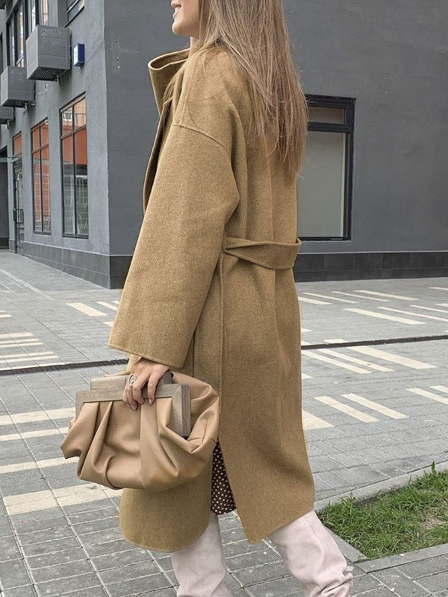 Elegant Long Blend Coat