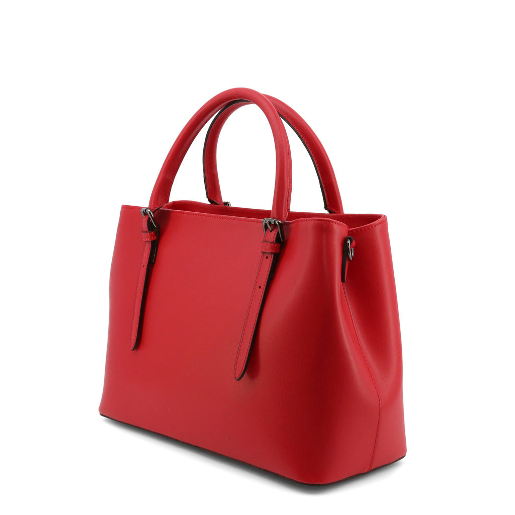 Removable Strap Leather Handbag