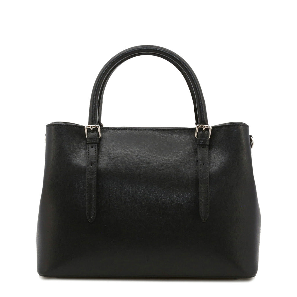 Removable Strap Leather Handbag