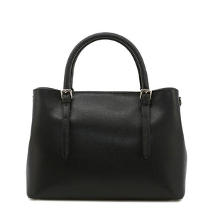 Removable Strap Leather Handbag