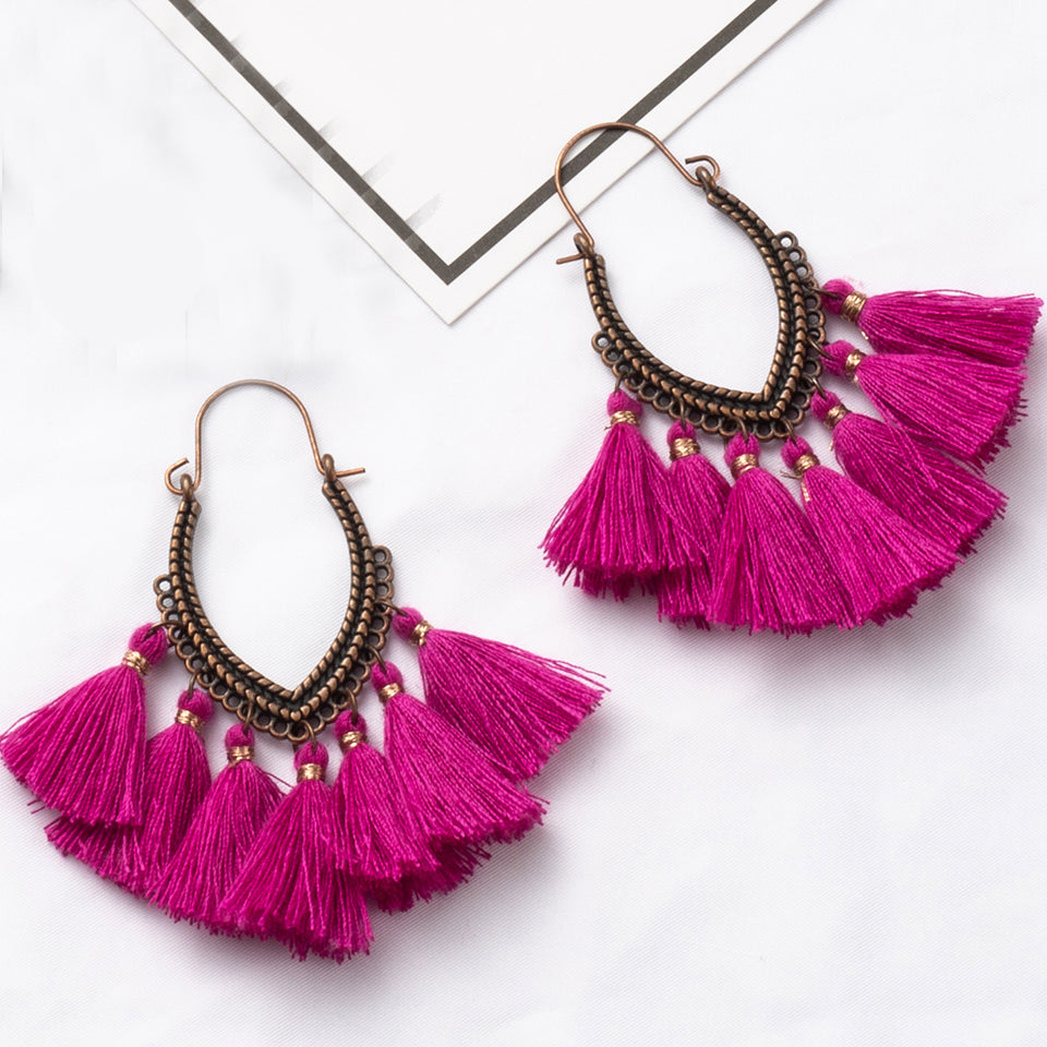 Tassel Drop Earrings