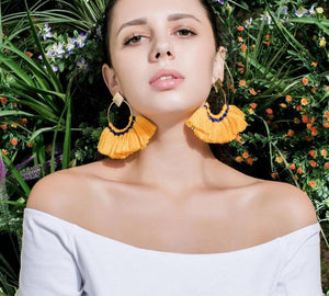 Tassel Drop Earrings