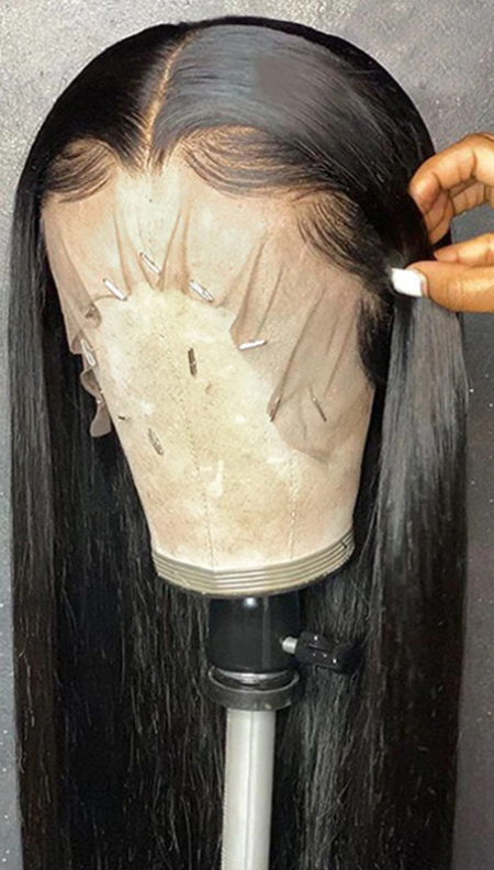 Long Straight Frontal Wig