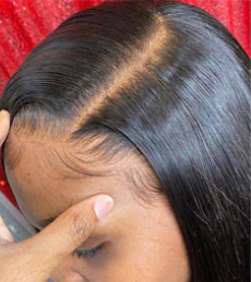 Long Straight Frontal Wig