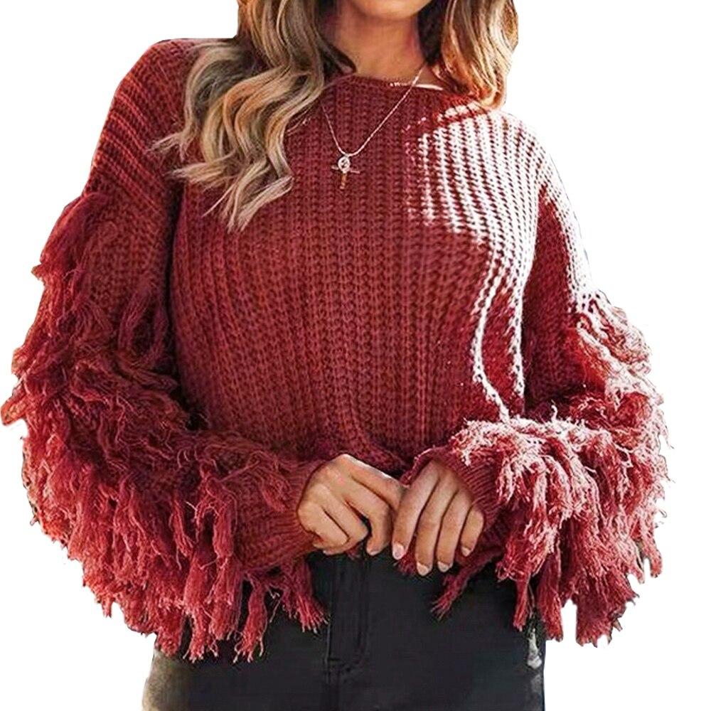 Fringe Sleeves  Sweater