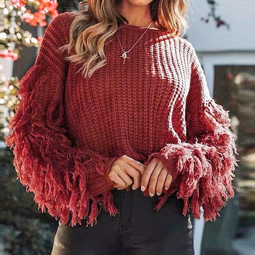 Fringe Sleeves  Sweater