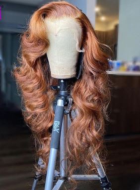 Ginger Brown Human Hair