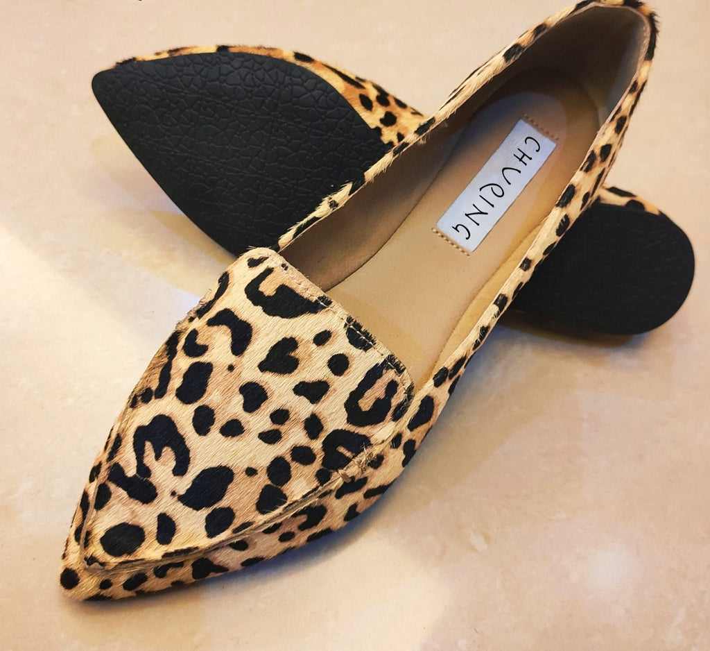 Flat Brand Leopard Shoes