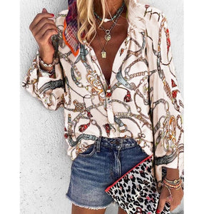 Chain Print Shirt