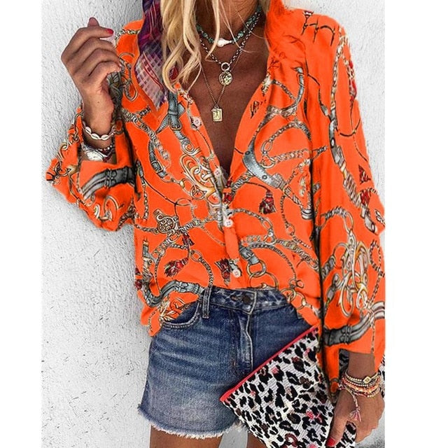 Chain Print Shirt