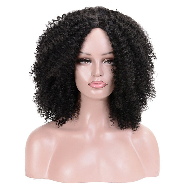 Short Afro Kinky Curly Wig