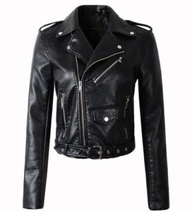 Faux Leather Jacket