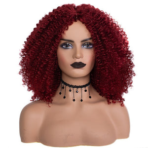 Short Afro Kinky Curly Wig