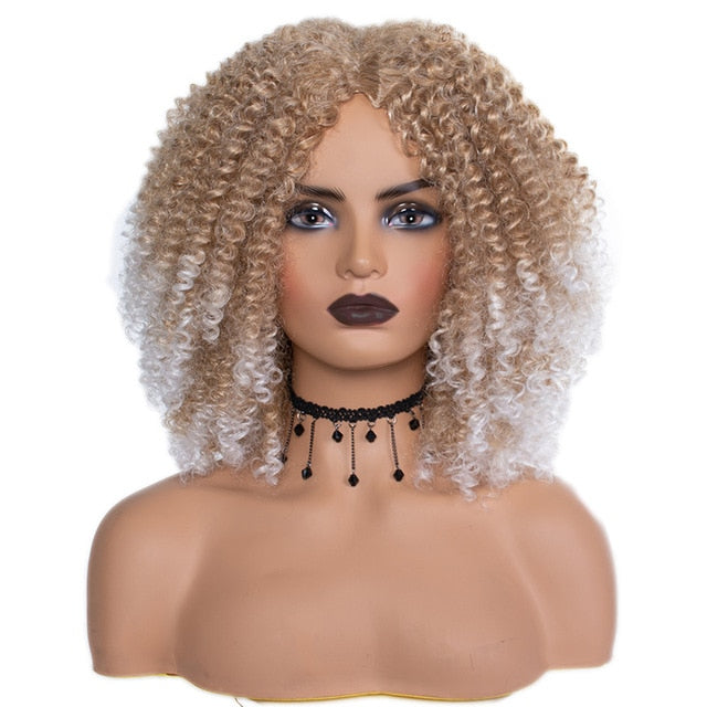 Short Afro Kinky Curly Wig