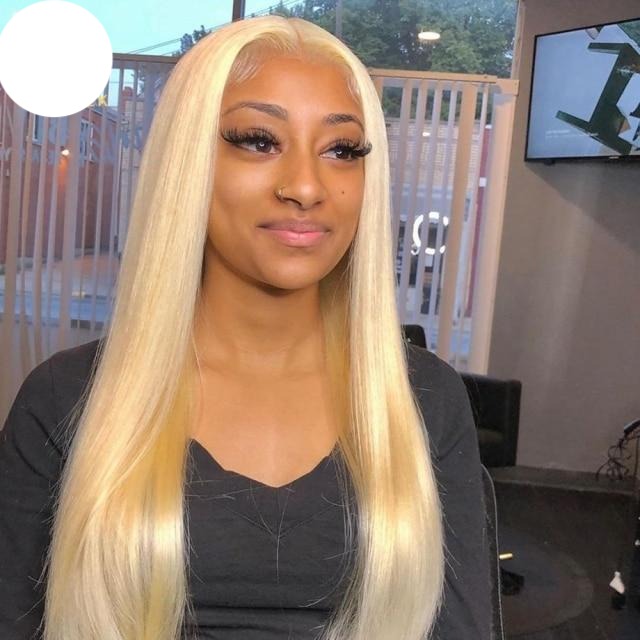 Blonde Straight Human Hair