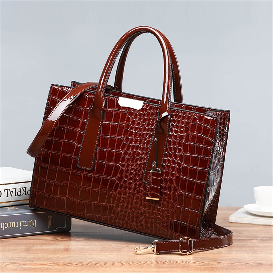 Pantent Leather Bag