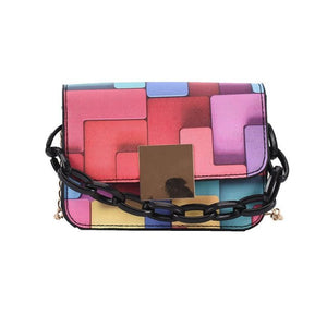 Panelled Shoulder Bag