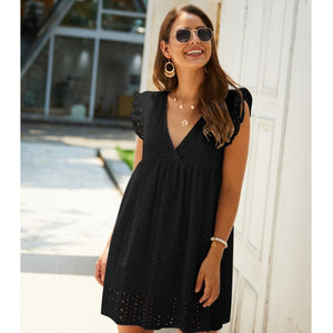 Short Ruffle Summer Dress