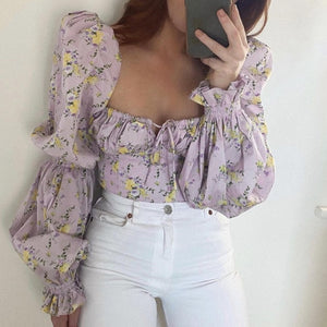 Schick Floral Top