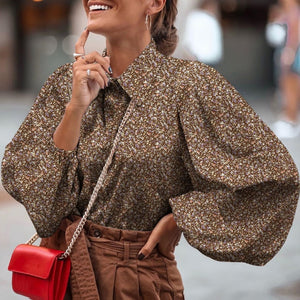 Leopard Print Blouse