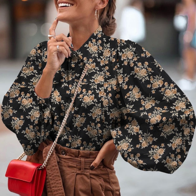 Leopard Print Blouse