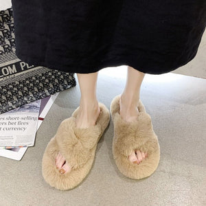 Winter Fur Slippers