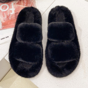 Winter Fur Slippers