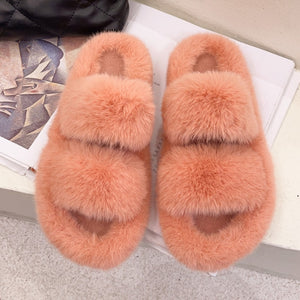 Winter Fur Slippers