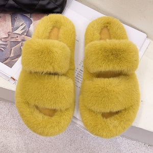 Winter Fur Slippers