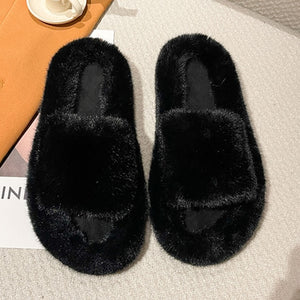 Winter Fur Slippers