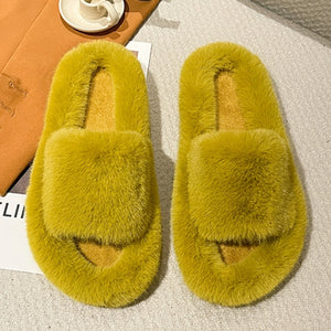 Winter Fur Slippers