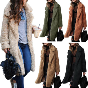 Thick Faux Fur Coat