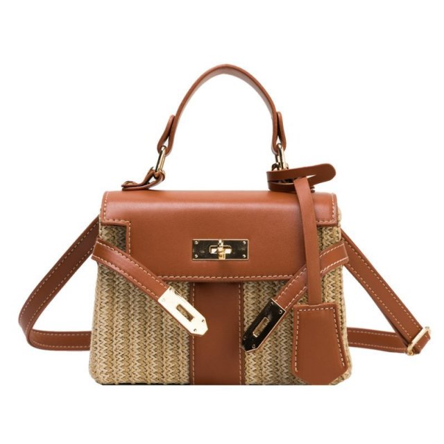 Wicker Woven Summer Bag