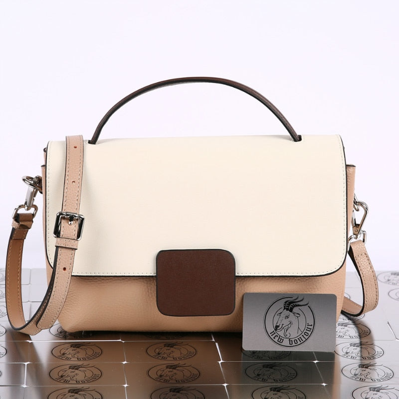 Natural Cowhide Leather  Bag