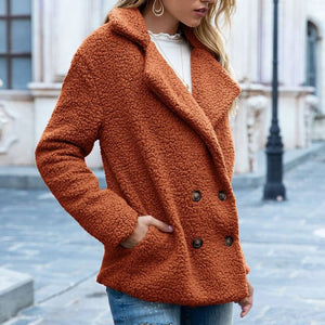 Thick Faux Fur Coat