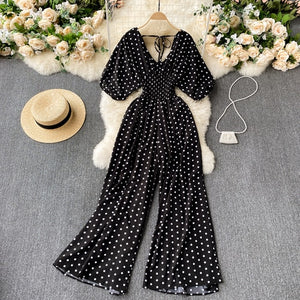 Sexy Polka Dot Jumpsuit