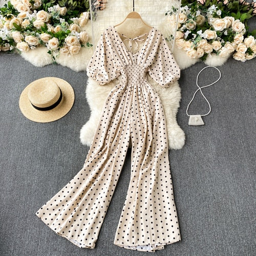 Sexy Polka Dot Jumpsuit