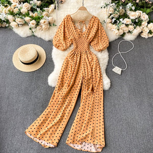 Sexy Polka Dot Jumpsuit