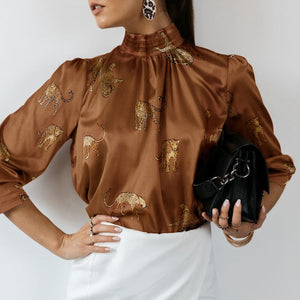 Long Sleeve Party Blouse