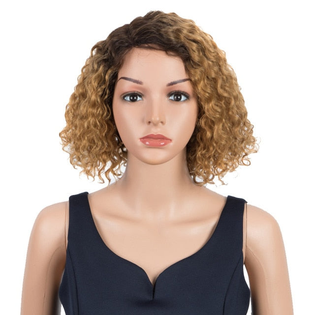 Short Curly Bob Human Hair