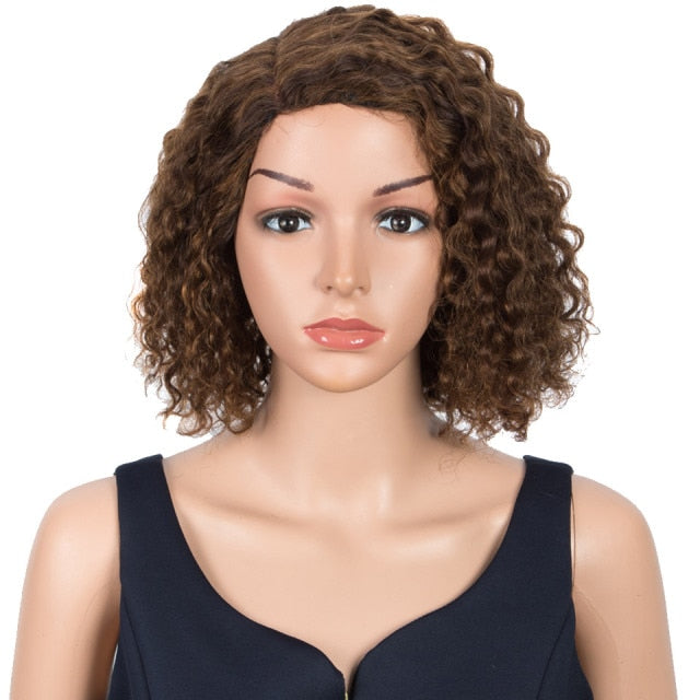 Short Curly Bob Human Hair